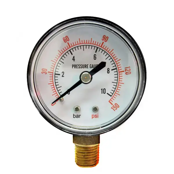 Under Sink Reverse Osmosis RO Water Filter Purifier Pressure Gauge