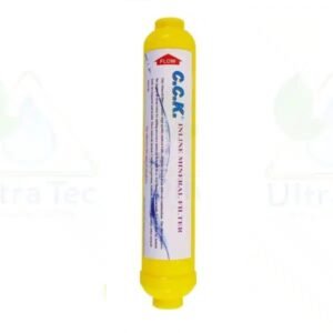 2" x 10" Inline Mineral Ball Filter 1/4" internal thread