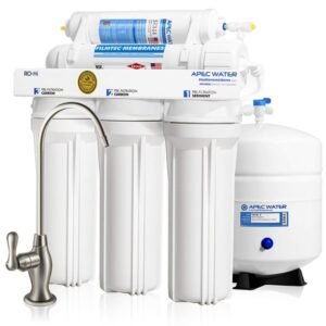 900100-1.jpg Under Sink 6 Stage Reverse Osmosis RO Water Filter Purifier Complete Unit