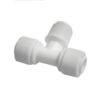 Push Fit Tee 1/4" Tube x 1/4" Male Thread x 1/4" Tube Quick Connect